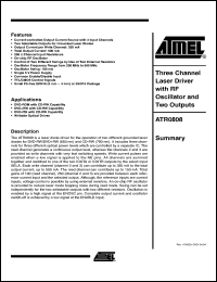 Click here to download ATR0808 Datasheet