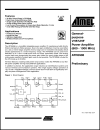 Click here to download ATR0906-TSPH Datasheet