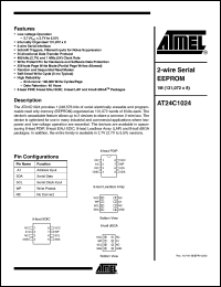 Click here to download AT24C1024W-10SI-2.7 Datasheet