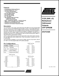 Click here to download AT27C520-90 Datasheet