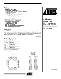 Click here to download AT28C040-20 Datasheet