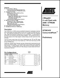 Click here to download AT29C432 Datasheet