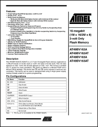 Click here to download AT49BV162A-70TI Datasheet