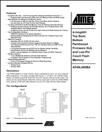 Click here to download AT49LH00B4 Datasheet