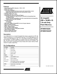 Click here to download AT49SV322A Datasheet