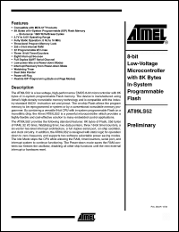 Click here to download AT89LS52 Datasheet