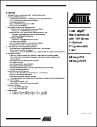 Click here to download ATmega162V-8MI Datasheet