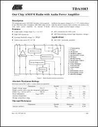 Click here to download TDA1083 Datasheet
