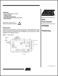 Click here to download ATR0600 Datasheet