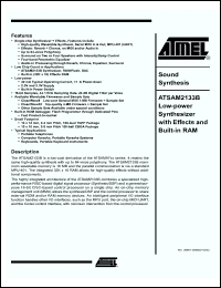 Click here to download ATSAM2133B Datasheet