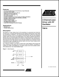 Click here to download T0816 Datasheet