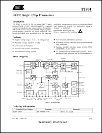 Click here to download T2801 Datasheet