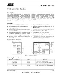 Click here to download T5761 Datasheet