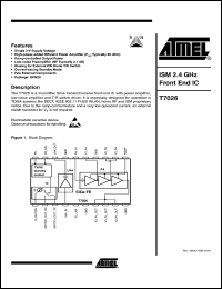 Click here to download T7026 Datasheet