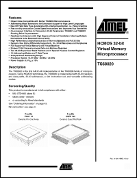 Click here to download TS68020VF120 Datasheet