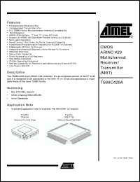 Click here to download TS68C429AMF1B/C Datasheet