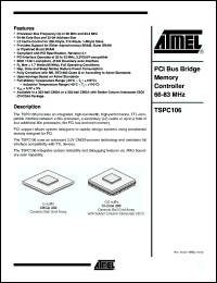 Click here to download TSPC106AMGS Datasheet