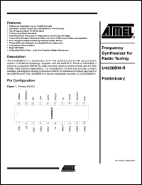 Click here to download U4256BM-RSG3 Datasheet