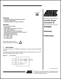 Click here to download ATR2809 Datasheet