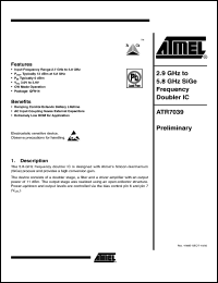 Click here to download ATR7039 Datasheet