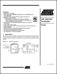 Click here to download T5753-6APJ Datasheet