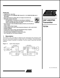 Click here to download T5754-6APJ Datasheet