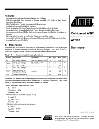 Click here to download ATC13 Datasheet