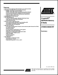 Click here to download AT88SC0808CRF Datasheet