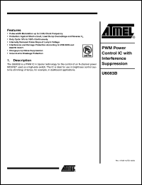 Click here to download U6083B-MY Datasheet