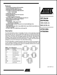 Click here to download AT25256AN-10SI-2.7 Datasheet
