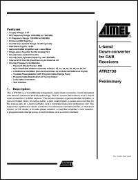 Click here to download ATR2730 Datasheet