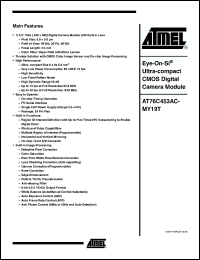 Click here to download AT76C453AC-MY19T Datasheet