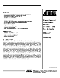 Click here to download ATR0807 Datasheet