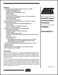 Click here to download PC8265A Datasheet