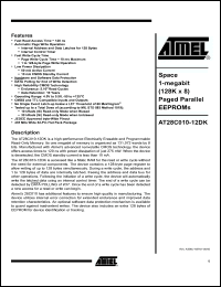 Click here to download AT28C010-12DK-12 Datasheet