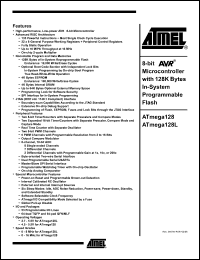 Click here to download ATmega128-16MC Datasheet