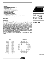 Click here to download AT43312A-AU Datasheet