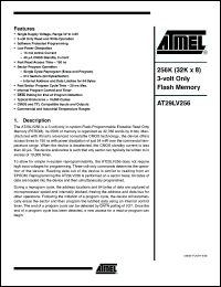 Click here to download AT29LV256-25 Datasheet