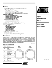 Click here to download ATF1500AL-20AU Datasheet