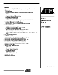 Click here to download ATF1502BE-7AU44 Datasheet