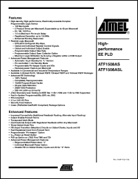 Click here to download ATF1508AS-10AI100 Datasheet