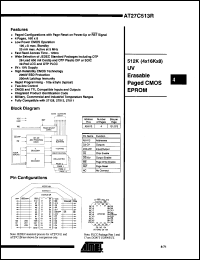 Click here to download AT27C513R15LM/883 Datasheet
