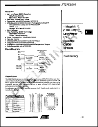 Click here to download AT27CL010-20JI Datasheet
