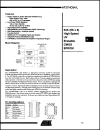 Click here to download AT27HC64R90DM/883 Datasheet