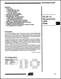 Click here to download AT27HC642R45PC Datasheet