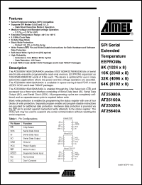 Click here to download AT25080A-10TI-1.8 Datasheet