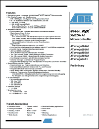 Click here to download ATXMEGA192A1-CU Datasheet