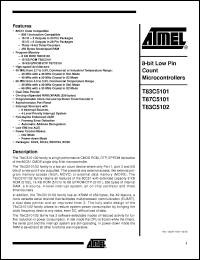 Click here to download T83C5102XXX-TIRIL Datasheet