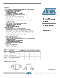 Click here to download AT88SC6416C_08 Datasheet