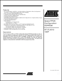 Click here to download AT17LV010-10DP_05 Datasheet